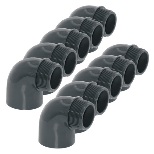 Haf 10x pvc winkel - 90°, 50mm
