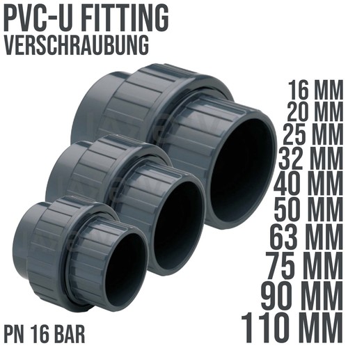 Pvc klebe fittings - pvc-u,