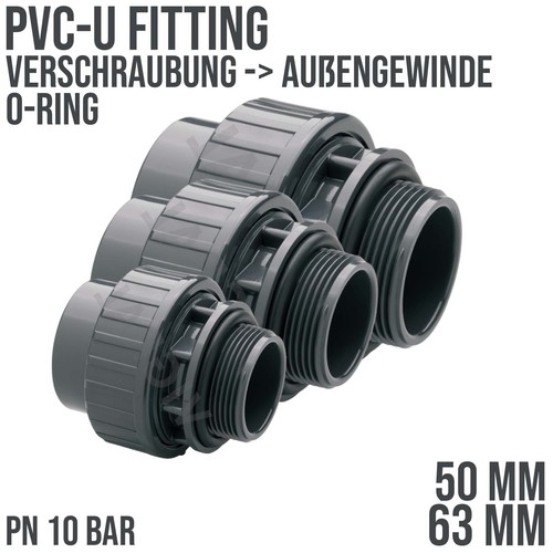 Pvc klebe fittings - pvc-u,