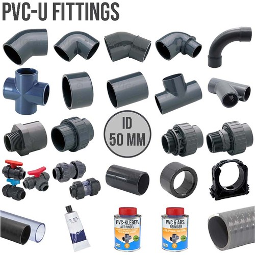 Pvc klebe fittings - pvc, verbinder