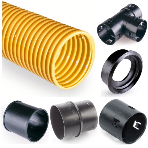 Drainagerohr pvc entwässerung - pvc,